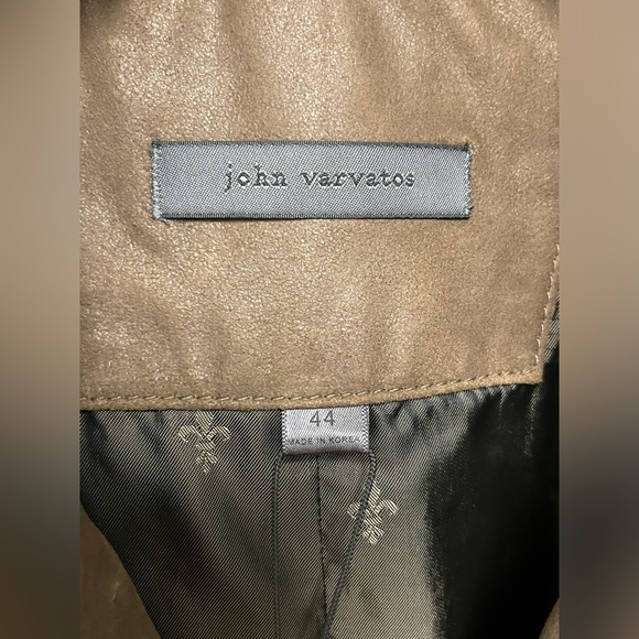 John Varvatos Cut-Away Double Breasted Coat Size EU 44 USA 34. NWT - Picture 9 of 16